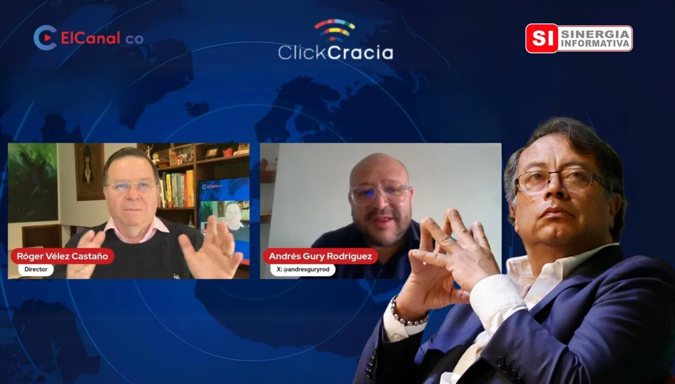 Presidente Gustavo Petro reacciona contra la propuesta de Mesa de Unidad Nacional anunciada por el concejal Andrés “Gury” Rodríguez en ClickCracia de ElCanal.co
