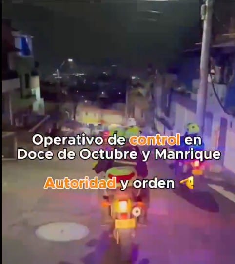 Operativos de control en Doce de Octubre y Manrique buscan mejorar la seguridad en Medellín