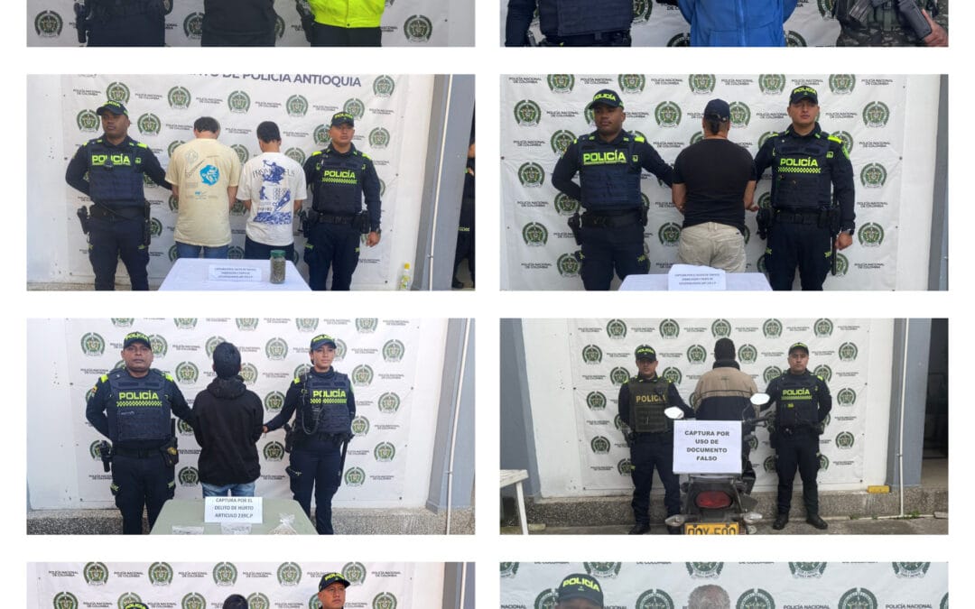 Guarne no le da tregua al delito en su jurisdicción