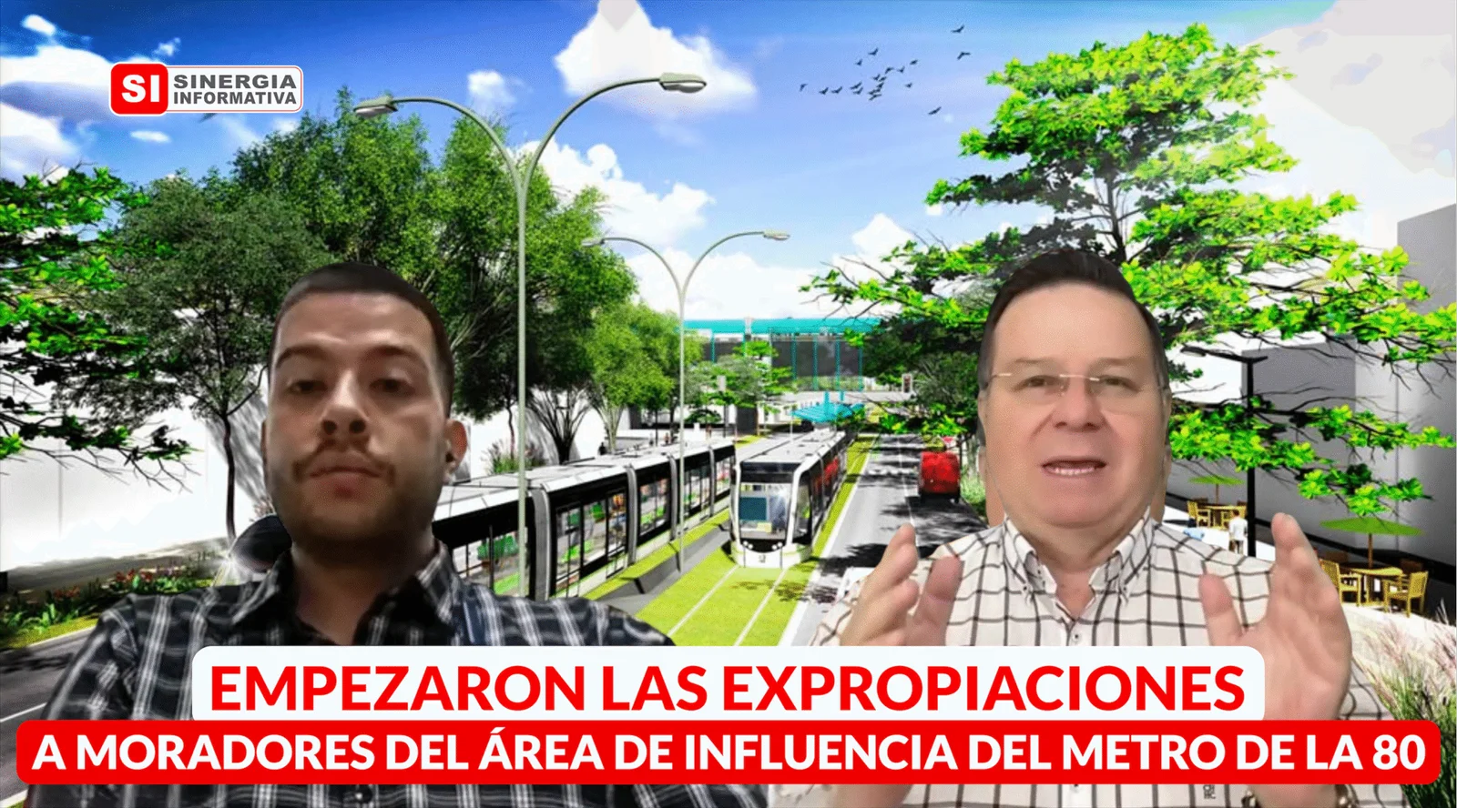 Expropiación a moradores del área del Metro de la 80