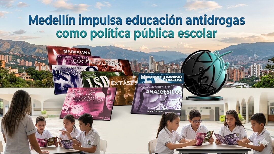Proponen incluir dos horas semanales de prevención de drogas en colegios de Medellín