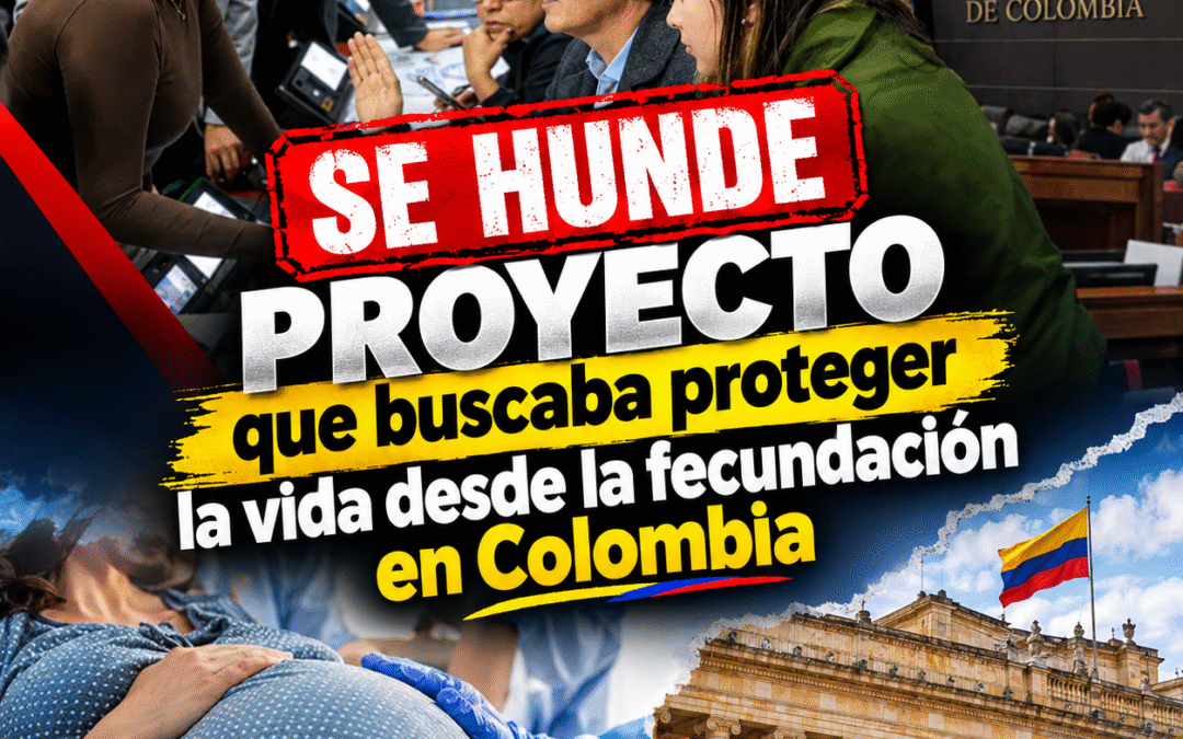 Se hunde proyecto que buscaba proteger la vida desde la fecundación en Colombia